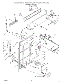 02 - Controls And Rear Panel parts for Whirlpool Washer LSR5132HQ1 from AppliancePartsPros.com