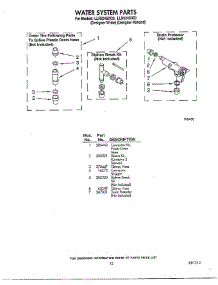 Water System parts for Whirlpool Washer LLR9245DQO from AppliancePartsPros.com