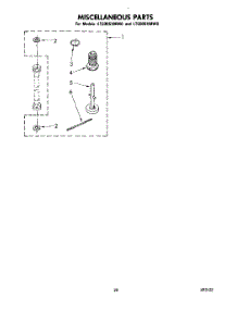 16 - Miscellaneous, Lit / Optional parts for Whirlpool Washer Dryer Combo LT5009XMW0 from AppliancePartsPros.com