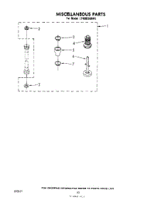 17 - Miscellaneous , Literature And Optional parts for Whirlpool Washer Dryer Combo LT4900XMW1 from AppliancePartsPros.com