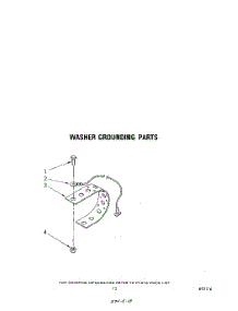 10 - Washer Grounding parts for Whirlpool Washer Dryer Combo LT4900XMW2 from AppliancePartsPros.com