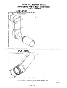 16 - Sales Accessory parts for Whirlpool Washer Dryer Combo LT4900XMW2 from AppliancePartsPros.com