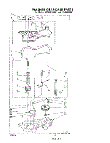 13 - Washer Gearcase parts for Whirlpool Washer Dryer Combo LT5004XMW1 from AppliancePartsPros.com