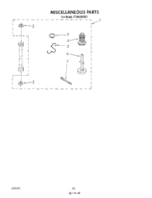 17 - Miscellaneous , Literature And Optional parts for Whirlpool Washer Dryer Combo LT4900XSW3 from AppliancePartsPros.com