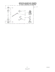 16 - Miscellaneous , Lit / Optional parts for Whirlpool Washer Dryer Combo LT5000XSW3 from AppliancePartsPros.com