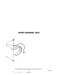 11 - Washer Grounding parts for Whirlpool Washer Dryer Combo LT4900XMW0 from AppliancePartsPros.com