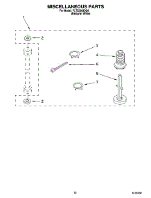 15 - Miscellaneous  Parts, Optional Parts (Not Included) parts for Whirlpool Washer Dryer Combo YLTE5243DQ4 from AppliancePartsPros.com