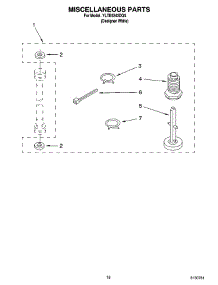 15 - Miscellaneous  Parts, Optional Parts (Not Included) parts for Whirlpool Washer Dryer Combo YLTE5243DQ5 from AppliancePartsPros.com