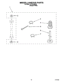 15 - Miscellaneous  Parts, Optional Parts (Not Included) parts for Whirlpool Washer Dryer Combo YLTE5243DQ6 from AppliancePartsPros.com