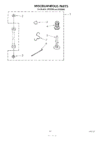 16 - Miscellaneous , Literature And Optional parts for Whirlpool Washer Dryer Combo JV020080 from AppliancePartsPros.com