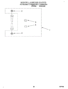 14 - Miscellaneous, Lit / Optional parts for Whirlpool Washer Dryer Combo LTE6234AW0 from AppliancePartsPros.com