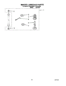 15 - Miscellaneous, Lit / Optional parts for Whirlpool Washer Dryer Combo LTE5243BN2 from AppliancePartsPros.com