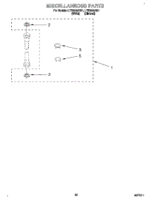 14 - Miscellaneous, Lit / Optional parts for Whirlpool Washer Dryer Combo LTE6234AW1 from AppliancePartsPros.com
