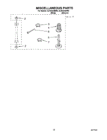 15 - Miscellaneous, Lit / Optional parts for Whirlpool Washer Dryer Combo 3LTE5243BN0 from AppliancePartsPros.com