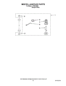 15 - Miscellaneous Parts parts for Whirlpool Washer Dryer Combo LTG5243DQ9 from AppliancePartsPros.com
