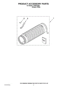 14 - Product Accessory Parts parts for Whirlpool Washer Dryer Combo LTG5243DQA from AppliancePartsPros.com