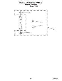 14 - Miscellaneous  Parts, Optional Parts (Not Included) parts for Whirlpool Washer Dryer Combo YLTE6234DQ6 from AppliancePartsPros.com
