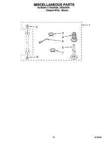 15 - Miscellaneous  Parts, Optional Parts (Not Included) parts for Whirlpool Washer Dryer Combo LTE5243DQ6 from AppliancePartsPros.com