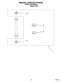 14 - Miscellaneous  Parts parts for Whirlpool Washer Dryer Combo 7MLTG8234PQ1 from AppliancePartsPros.com