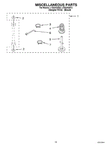 15 - Miscellaneous, Optional parts for Whirlpool Washer Dryer Combo LTE5243DT3 from AppliancePartsPros.com