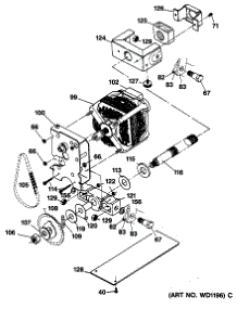 04 - Section4 parts for Ge Compactor GCG950T-02 from AppliancePartsPros.com
