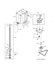 04 - Ram & Drive parts for Ge Compactor GCG1200S4BW from AppliancePartsPros.com