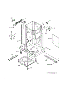 03 - Frame parts for Ge Compactor GCG1200S3BW from AppliancePartsPros.com