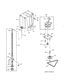 04 - Ram & Drive parts for Ge Compactor GCG1200S3BW from AppliancePartsPros.com
