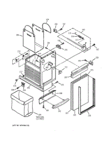 02 - Container parts for Ge Compactor GCG1230S2WB from AppliancePartsPros.com