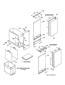 02 - Section2 parts for Ge Compactor GCG950T-03 from AppliancePartsPros.com