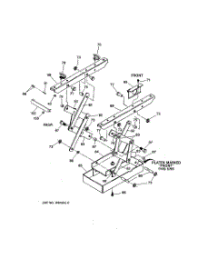 03 - Frame Parts parts for Ge Compactor ZCG3500DSS-01 from AppliancePartsPros.com