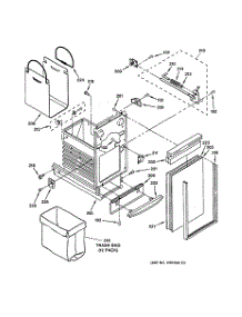 03 - Container Parts parts for Ge Compactor GCG1520Z1BB from AppliancePartsPros.com