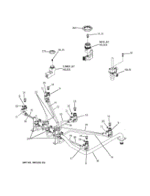 05 - Valve & Tube Assemblies parts for Ge Cooktop ZGU375NSD2SS from AppliancePartsPros.com