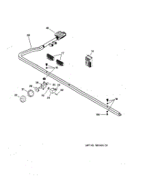 02 - Manifold & Controls parts for Ge Cooktop ZGU36L6YSS from AppliancePartsPros.com