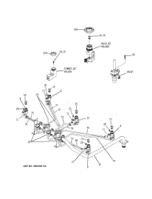 05 - Valve & Tube Assemblies parts for Ge Cooktop ZGU375LSD3SS from AppliancePartsPros.com