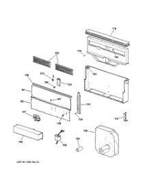 02 - Unit Parts parts for Ge Cooktop JGP656WB0WW from AppliancePartsPros.com