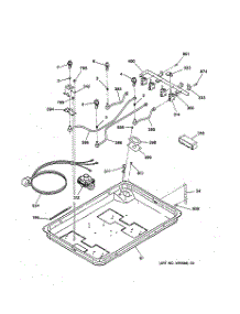 02 - Gas & Burner Parts parts for Ge Cooktop JGP336AED1AA from AppliancePartsPros.com