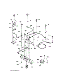02 - Burner Parts parts for Ge Cooktop JGP636WEV7WW from AppliancePartsPros.com