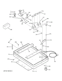 02 - Burner Parts parts for Ge Cooktop JGP330CEK1CC from AppliancePartsPros.com
