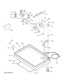 02 - Gas & Burner Parts parts for Ge Cooktop JGP330CEK2CC from AppliancePartsPros.com
