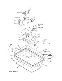 02 - Gas & Burner Parts parts for Ge Cooktop JGP963SEK2SS from AppliancePartsPros.com