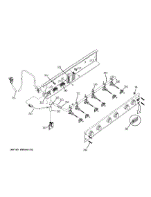 02 - Manifold Assembly parts for Ge Cooktop ZGU36N6H1SS from AppliancePartsPros.com