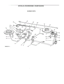 02 - Burner Parts parts for Ge Cooktop ZGU651ES3WG from AppliancePartsPros.com