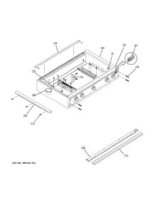 04 - Cooktop parts for Ge Cooktop ZGU36N6H4SS from AppliancePartsPros.com