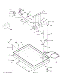 02 - Gas & Burner Parts parts for Ge Cooktop JGP328CEK2CC from AppliancePartsPros.com