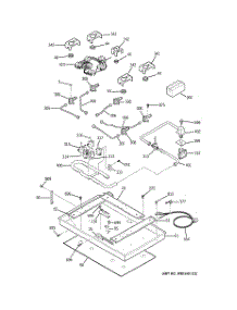02 - Gas & Burner Parts parts for Ge Cooktop JGP970TEK2WW from AppliancePartsPros.com