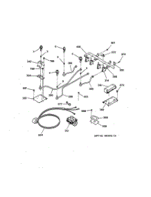 02 - Burner Parts parts for Ge Cooktop JGP326BEV2BB from AppliancePartsPros.com