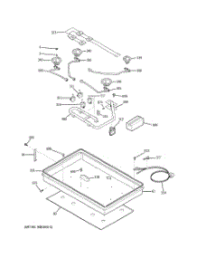 02 - Gas & Burner Parts parts for Ge Cooktop JGP628WEK2WW from AppliancePartsPros.com