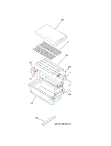 05 - Griddle Assembly parts for Ge Cooktop ZGU36N4RH1SS from AppliancePartsPros.com