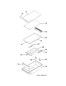 04 - Griddle Assembly parts for Ge Cooktop ZGU364LDP2SS from AppliancePartsPros.com